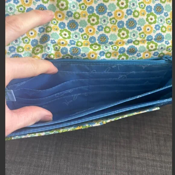 VERA BRADLEY BRIEFCASE TOTE WALLET COMBO - Picture 10 of 16